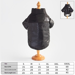 Küçük Köpekler İçin Çok Satan Kalınlaştırılmış Pamuklu Polar Astarlı Günlük Kışlık Kıyafet - Product Image 6