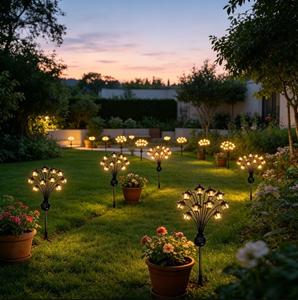 Lanterna <span class=keywords><strong>Solare</strong></span> <span class=keywords><strong>da</strong></span> Esterno, Luce <span class=keywords><strong>da</strong></span> <span class=keywords><strong>Giardino</strong></span> Impermeabile, Lanterna LED Decorativa Vintage Sospesa per Patio, Cortile e Vialetti - Product Image 5