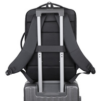 Nouveauté : Sac à dos pour homme en polyester imperméable, décontracté et élégant, extensible, pour ordinateur portable, luxe léger, pour les trajets quotidiens, les affaires et l'école