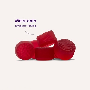 Vendita Calda Integratore Vegano Liposomiale Naturemade in Bulk 3mg 5mg 10mg Magnesio L-teanina Ashwagandha Melatonina Gommose per il Sonno - Product Image 5