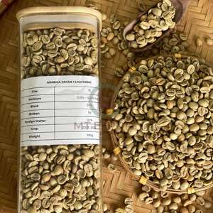 Vietnam Origin Arabica <b>Green</b> Coffee <b>Beans</b> Screen 18 Premium Grade Natural Taste Bulk Wholesale Export Reliable - Product Image 6