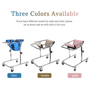 हेमिप्लेजिया वाले बच्चों के लिए गाढ़ा कार्बन स्टील ट्रॉली शॉर्ट वॉकिंग एड वॉकर - Product Image 3