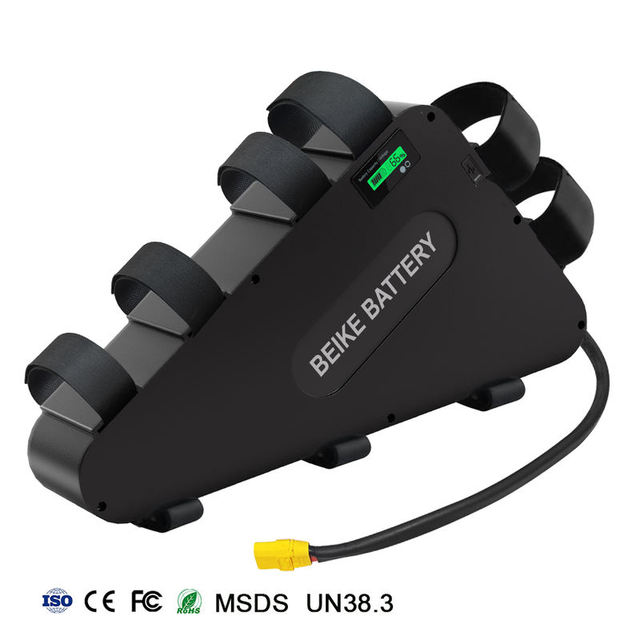 EntertainmentEbike Battery 48V 52V 72V 20Ah 24Ah 28.8Ah 30AhLithium Ion PackElectric BikeEbike Batteries Bicycle TriangleBattery