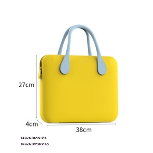 Bolsa para <span class=keywords><strong>Portátil</strong></span> EVA Impermeable y Ligera de <span class=keywords><strong>14</strong></span>, 15.6 y 16 <span class=keywords><strong>Pulgadas</strong></span>, Resistente a Impactos, para Viajes de Negocios, para Mujeres, MacBook, Universidad, Juegos - Product Image 6