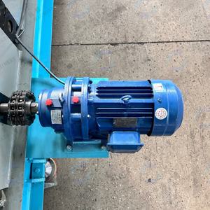 Machine de formage de gouttières sans bavures, équipement de découpe de gouttières galvanisées sans bavures, machine de découpe de gouttières de pluie à bords lisses - Product Image 4