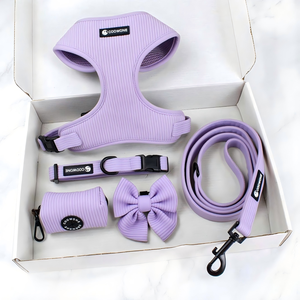Conjunto de Arnés de Lujo para Perro con Logotipo Personalizado, Collares y Correa para Perro, Arnés Bordado Antitirones - Product Image 2