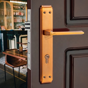 इतालवी डिजाइन दरवाजा ताला संभाल घर ऑफसेट हार्डवेयर मानक प्रकार दरवाज़े के हैंडल बहु पैक - Product Image 3