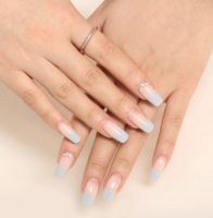 Base de gel auto-nivelante personnalisée OEM pour salon, fournitures de construction d'ongles UV LED