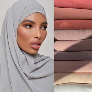DZ High Quality Premium Jersey Modal Cotton Breathable Hijab Summer Lightweight Muslim Head <b>Wrap</b> Stretchy Traditional <b>Shawls</b> - Product Image 3