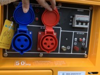 Groupe électrogène diesel ultra-silencieux domestique haute performance 10KW/12.5kVA, puissance nominale 220V/400V, ATS en option
