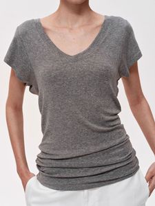 متوفر في المخزن قمصان قصيرة للنساء تي شيرت صندوق الغموض مع صندوق ملابس صيني عشوائي مستعمل عرض بالجملة - Product Image 3