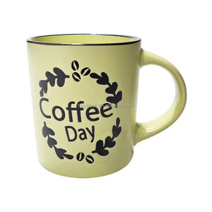 Taza de Café de Cerámica con Diseño Gráfico de Serigrafía Colorida de Alta Calidad, Estilo Americano, en Oferta - Product Image 5