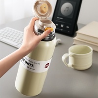 OEM 316 avec logo personnalisé, flasques à double paroi, thermos sous vide avec affichage de la température