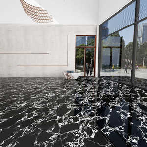 <span class=keywords><strong>Carrelage</strong></span> mural <span class=keywords><strong>et</strong></span> <span class=keywords><strong>de</strong></span> sol en porcelaine <span class=keywords><strong>de</strong></span> luxe à <span class=keywords><strong>motif</strong></span> <span class=keywords><strong>noir</strong></span> <span class=keywords><strong>et</strong></span> <span class=keywords><strong>blanc</strong></span> 750x1500mm, design Hyundai, épaisseur 9,8mm, antidérapant pour villa - Product Image 3