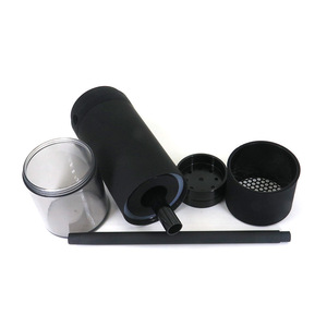 Kit Chicha Portable de Voyage – Mini Bouteille à Chicha avec Tuyau en Silicone pour Voiture et Extérieur – Narguilé Minimaliste – Vente en Gros - Product Image 5