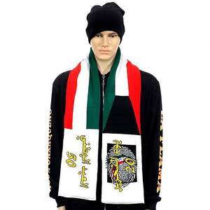 Imprimé personnalisé Fourniture d'usine Sport Football Football Événement Fans Châle Designer <span class=keywords><strong>Tricoté</strong></span> Cachemire <span class=keywords><strong>Snood</strong></span> Écharpe Carré Hiver - Product Image 6