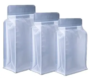 Großhandel Frosted Bag Reis Frosted Zipper Reis Verpackungs beutel Sicherheit Plastiktüte für die Verpackung Versand fertige Produkte