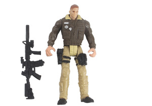 Mỹ quân đội người đàn ông <span class=keywords><strong>SWAT</strong></span> đội đồ chơi người lính hành động con số với vũ khí quân sự Phụ kiện cho trẻ em - Product Image 3