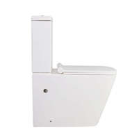Cuvette de toilette économique bon marché avec évier suspendu au mur, lavabo, éviers de toilette et toilettes en céramique deux pièces s piège
