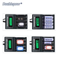 Chargeur de batterie mural d'affichage à cristaux liquides/LED intelligent de prix usine de la Chine 1.2v AA AAA Nimh Nicd 9v Li Ion chargeur de batterie rechargeable