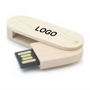 Unidad USB de Madera Ecológica Promocional con Logotipo Personalizado, Impresión Serigráfica, Micro USB 2.0 de Alta Velocidad y Capacidad Completa - Product Image 2