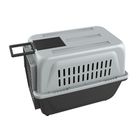 Vente en gros de cages de voyage de grande qualité pour animaux de compagnie, portatives, pour chiens et chats, pour de courts trajets