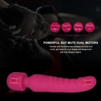 Vibrador Inteligente de 10 Frecuencias con Calefacción, Resistente al Agua IPX6, Silicona Flexible + ABS, Recargable por USB, Juguete Sexual para Mujeres, Estimulador de Punto G