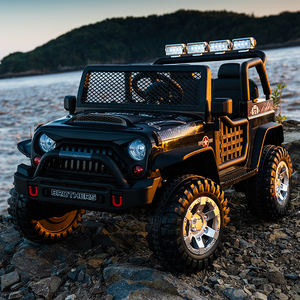 Grosir mobil powerwheel 12v untuk anak-anak naik mobil 2 tempat duduk anak-anak mobil mainan listrik untuk anak-anak untuk berkendara - Product Image 6