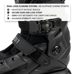 Patins à roues alignées agressifs UFS ASW <span class=keywords><strong>pour</strong></span> enfants, <span class=keywords><strong>pour</strong></span> la pratique de la vitesse et des cascades en extérieur, avec fonction clignotante - Product Image 5