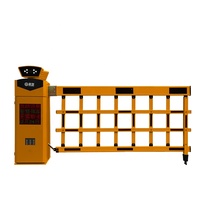Technologie radar 24GHz Capteurs intelligents alimentés Barrière de flèche de stationnement extérieure Déclencheur anti-écrasement Barrières de trafic d'accès RFID