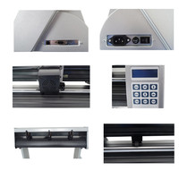 Plotter de corte de vinilo modelo caliente, modelo de KH-720 para cortar logotipo automático, cortador de color gris con alta calidad, excelente servicio