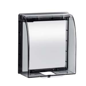 Wall <b>Socket</b> Box 86 Type IP66 Waterproof Surface Mounted With Lid For Bathroom PC Material - Product Image 1