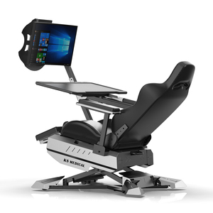 KSM-GCN2 KSMED Gaming Desk <b>Chair</b>-Super Comfortable <b>Zero</b> <b>Gravity</b> Cockpit with Lights & Speakers Metal Frame 18-Month Warranty - Product Image 1