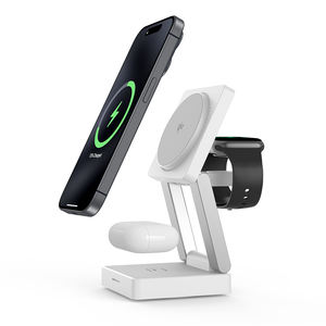 Cargador Inalámbrico 3 en 1 Plegable de Aleación de Aluminio OEM M28 para Phone 17 <span class=keywords><strong>Pro</strong></span> Max Original - Product Image 1