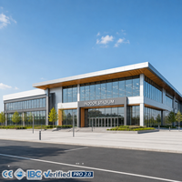 Estructura de Acero para Cancha de Fútbol Sala Interior de 24m-120m de Construcción Rápida, Ideal para Franquicias Deportivas, Inversiones Comerciales, Almacenes y Apartamentos