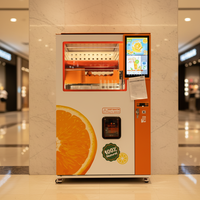 Máquina Expendedora Automática de Zumo de Naranja con Pantalla Táctil de 22 Pulgadas, Función de Autolimpieza, Múltiples Métodos de Pago y Gestión Basada en la Nube