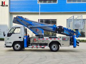 รถยกคนแบบเคลื่อนที่ได้ด้วยตัวเอง ยี่ห้อ JIUHE รุ่นใหม่ ขายดี ใช้เครื่องยนต์ดี<span class=keywords><strong>เซ</strong></span>ล ระยะยกสูง 30 เมตร เหมาะสำหรับงานยกของบ<span class=keywords><strong>น</strong></span>อาคารสูง ใช้สำหรับเก็บเกี่ยวผลผลิต - Product Image 5