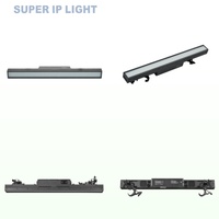 Barre de lumière stroboscopique LED RGBWA étanche IP65 672x0.5W+112x5W DMX RDM pour éclairage de scène extérieur