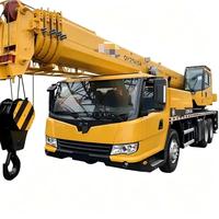 Grúa Camión XCT80 Original de 80 Toneladas Usada, Altura de Elevación de 5000m, Cilindro Hidráulico Scania, Piezas de Exportación China, Caja de Cambios para Marca