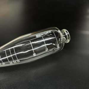 Tubo de centrífuga de vidro para máquina centrífuga, tubo de vidro para teste de óleo de laboratório, 100ml, formato de pêra, tubo de vidro graduado - Product Image 2