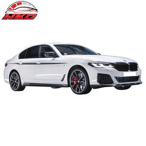 Compatible con BMW G30 G31 LCI Serie 5 21-23, alerón delantero para parachoques, sin pintar, 3 piezas, accesorio exterior de alta calidad - Product Image 2