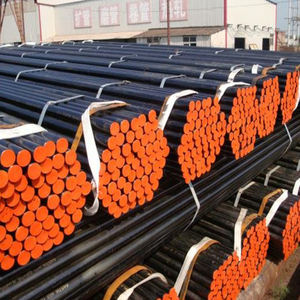 Tuyau en acier au carbone ASTM JIS GB ERW pour la construction - Product Image 1