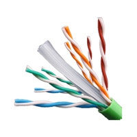 Câble Ethernet LAN extérieur Cat6 UTP/FTP 305m/1000FT 23AWG/24AWG CCA/Cuivre Nu - Câble d'entreprise personnalisé