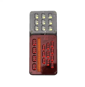 Feux arrière Led universels Feu arrière de <span class=keywords><strong>remorque</strong></span> de camion à LED 24V Rouge-Ambre-Blanc Couleur Imperméable - Product Image 3