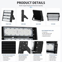 Luz LED para Cancha de Baloncesto de 50W-600W, Iluminación para Estadios Deportivos al Aire Libre