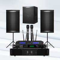 Système de sonorisation karaoké professionnel pour scène, ensemble complet, enceinte home cinéma 8 pouces, audio haute résolution, son clair, Uood