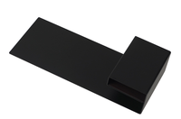 Table de travail noire pour technicien en extension de cils, avec tableau d'affichage magnétique pour extensions de cils – Fournitures pour pose de cils – Vente chaude