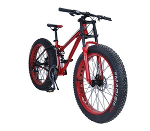 Per uomo adulto grasso pneumatico <span class=keywords><strong>bici</strong></span> con forcella in acciaio di migliore qualità quattro 26 pollici telaio in acciaio ad alto tenore di carbonio Mountain Bike MTB bicicletta per gli uomini - Product Image 2