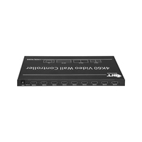 Procesador de Video HDMI 4K60Hz 4 Entradas 9 Salidas con Rotación, Controlador de Video Wall, Procesador de Pantalla Grande Comercial