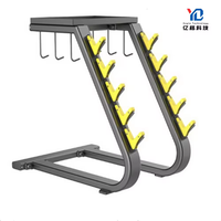YG Fitness YG-1041 Support de poignée en acier inoxydable durable certifié CE unisexe pour usage commercial en salle de sport